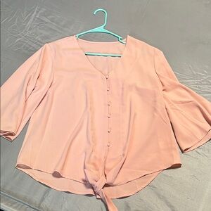 Elegant Pink Women's Top